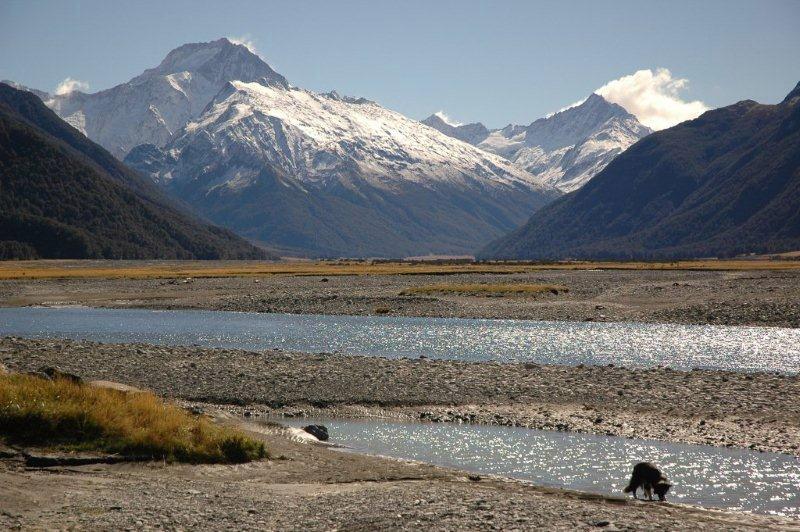 The mountians are so beautiful